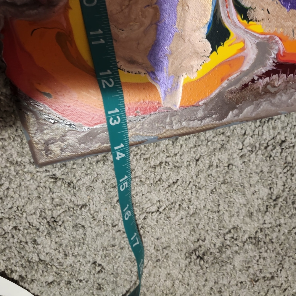 CANVAS ART FLOWER - Picture 4 of 4